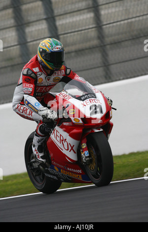 Campionato Mondiale Superbike Magny Cours 2007 Foto Stock