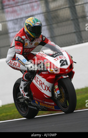 Campionato Mondiale Superbike Magny Cours 2007 Foto Stock