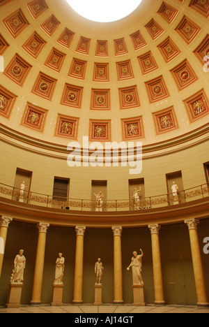 Rotunda nel vecchio museo, il Museo Island Berlino Germania Foto Stock