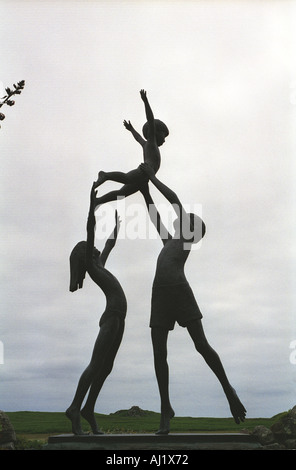 Dorrien Smith bambini Tresco Isole Scilly Foto Stock