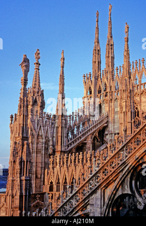 Duomo Milano Italia Foto Stock