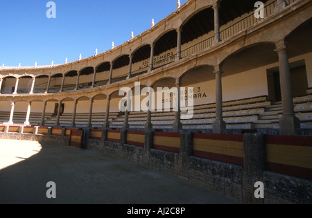 Rhonda bullring,la più antica arena in Spagna.Andalucia Foto Stock