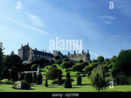 Drummond Castello e Giardini in Crieff Perthshire Scozia UK Foto Stock