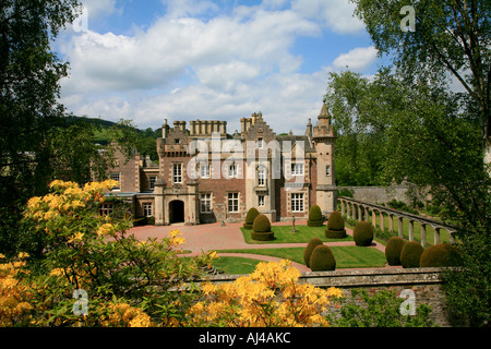 Regno Unito Scozia Roxburghshire confini Abbotsford House Foto Stock