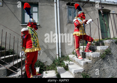 " I Giudei " Italia. Sicilia. Provincia di Messina. San Fratello. Pasqua. Foto Stock