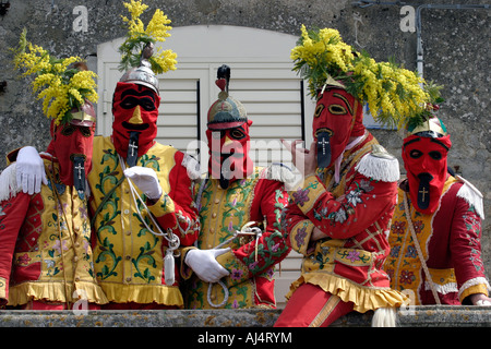 I Giudei Judaean festa durante la Settimana Santa San fratello della Provincia di Messina Sicilia Italia Foto Stock