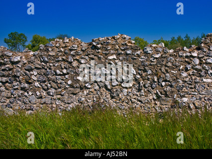 Rustico in pietra parete Foto Stock
