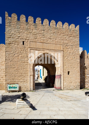 La Medina nella città di Monastir Tunisia Foto Stock