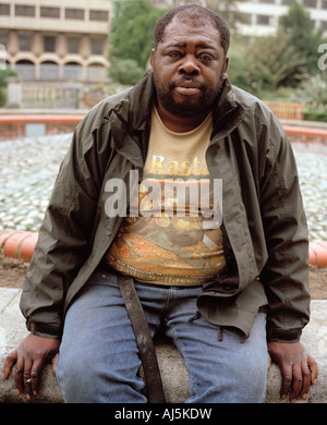 Ritratto di un west Indian man, Londra, Inghilterra, Regno Unito. Foto Stock