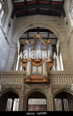 Organo della chiesa di Santa Maria Oxford 3 Foto Stock