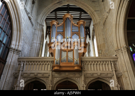 Organo della chiesa di Santa Maria Oxford 2 Foto Stock