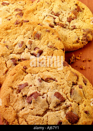 Biscotti al cioccolato Foto Stock