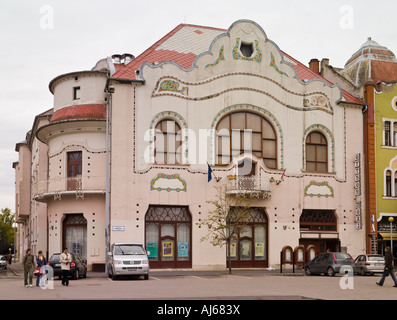 Edificio in stile art nouveau, Kecskemet, Ungheria Foto Stock