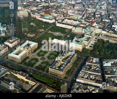 Kunsthistorisches Museum, Naturhistorisches Museum, dal Burgtheater, dal Palazzo Imperiale di Hofburg, Austria, Vienna Foto Stock