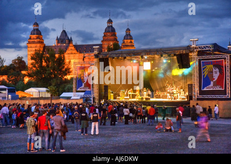 Africa Caraibi Festival in Johannisburg Castle, in Germania, in Baviera, Aschaffenburg Foto Stock