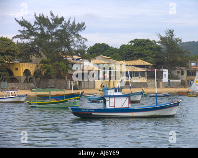 Barche da pesca, Buzios, Brasile, Sud America Foto Stock