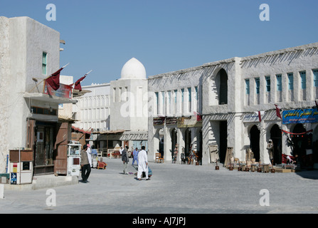Souq Waqif a Doha, in Qatar Foto Stock