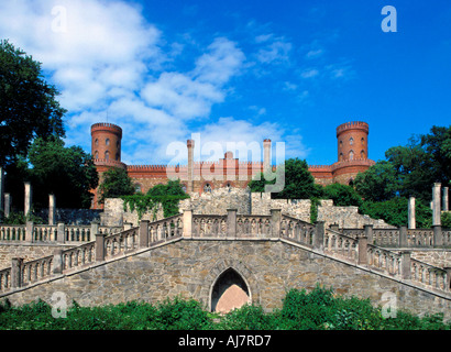 Castello Kamieniec Zabkowicki di Polonia Foto Stock