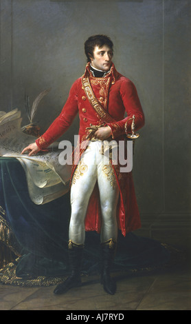 Napoleone Bonaparte come Primo Console, 1799-1821. Artista: Antoine-Jean Gros Foto Stock