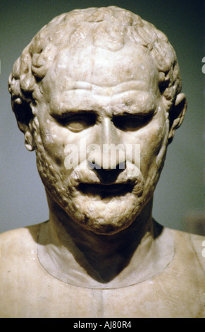 Demostene, oratore ateniese e più. Artista: sconosciuto Foto Stock
