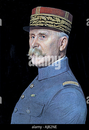 Henri Philippe Omer Petain, soldato francese e più. Artista: sconosciuto Foto Stock