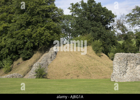 Berkhamsted Castello, Hertfordshire, Regno Unito Foto Stock