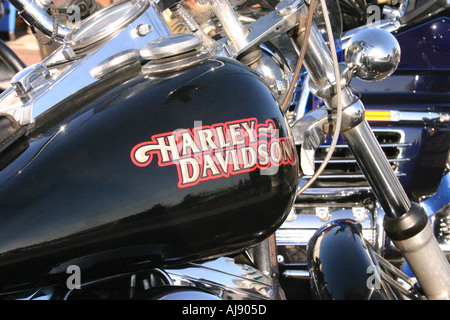 Harley Davidson Motor Bike Foto Stock