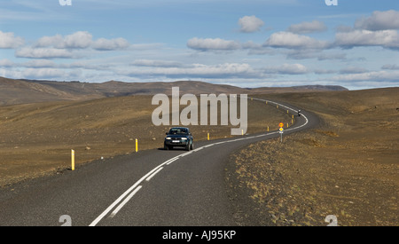 Highland stradale F26 verso Sprengisandur in Islanda. Foto Stock