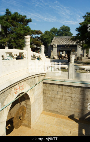 Baiyun Nuvola Bianca Tempio cinese di Pechino Foto Stock