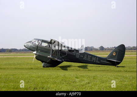 De Havilland Dragon Rapide a Shoreham Airport, RAFA Airshow. Foto Stock