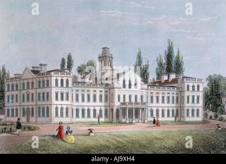 Il vaiolo ospedale, Highgate, Londra, c1871. Artista: sconosciuto Foto Stock