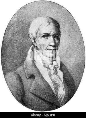 Jean Baptiste Lamarck, (1744-1829), il naturalista francese. Artista: sconosciuto Foto Stock