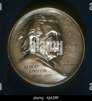 Albert Einstein (1879-1955), mathematical physicist, c1979. Artist: Unknown Foto Stock