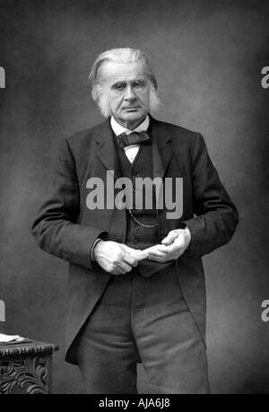 Thomas Henry Huxley, biologo britannico, c1890. Artista: W&D Downey Foto Stock