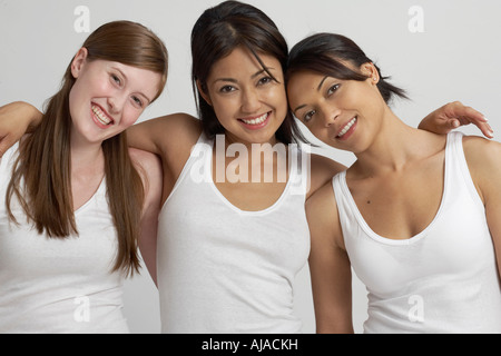 Ritratto di amici Foto Stock
