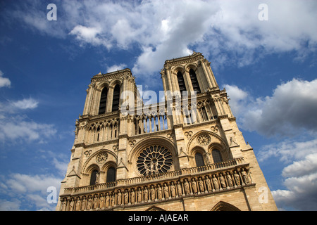 La cattedrale di Notre Dame, Paris, Francia Foto Stock