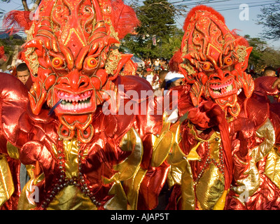 Carnaval de la Vega Carnevale, Repubblica Dominicana il carnevale Foto Stock