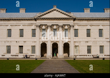 Il Royal Naval College di Londra Greenwich Foto Stock
