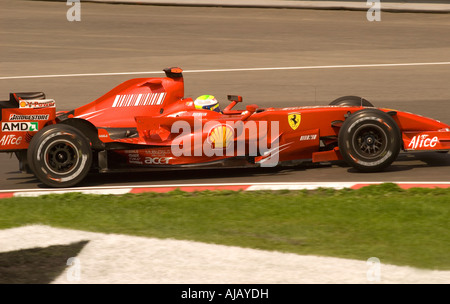 Gara di Formula 1 auto conducente Felipe Massa dal Brasile al Montreal 2007 Grand Prix, Giugno 08th, 2007. Foto Stock
