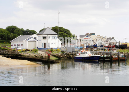 Irish Coast Guard a Greencastle, Inishowen, Eire. Foto Stock