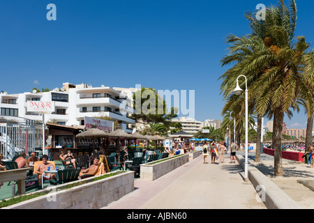 Beachfront Cocktail, Magaluf, la baia di Palma di Maiorca, isole Baleari, Spagna Foto Stock