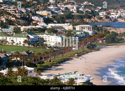 Vista aerea di Camps Bay Foto Stock
