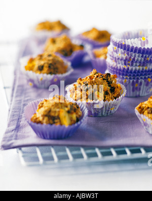 Uvetta muffin Foto Stock