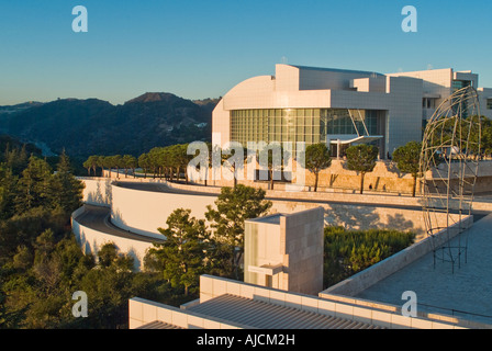 Esterno del John Paul Getty Center di Los Angeles in California negli Stati Uniti Foto Stock