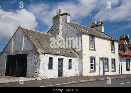 Cottage tradizionale Isola di Whithorn Dumfries and Galloway Scotland Foto Stock