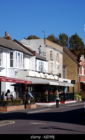 Ristoranti a South Parade, Summertown, Oxford, Oxfordshire, England, Regno Unito Foto Stock