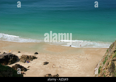 Regno Unito Isole del Canale Jersey Plemont Bay Foto Stock