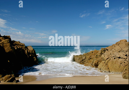 Regno Unito Isole del Canale Jersey Plemont Bay Foto Stock