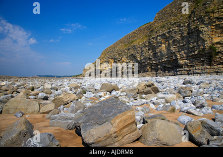 Glamorgan Heritage Costa, Llantwit Major, Glamorgan, Wales, Regno Unito Foto Stock