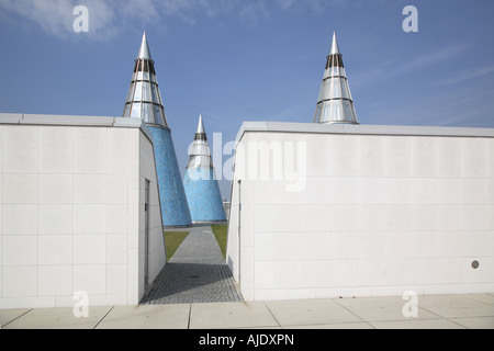 Arte di Bonn e la sala delle esposizioni della Repubblica federale di Germania Museum Museumsmeile Museum Mile Foto Stock